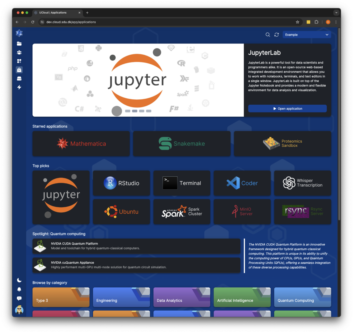 New UCloud User Interface – Interactive HPC